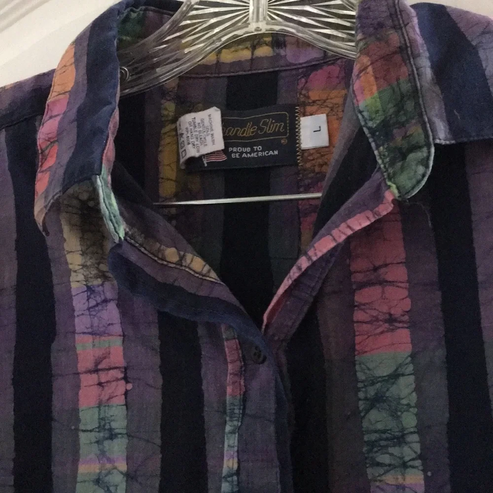 FINAL MARKDOWN Ladies panhandle slim blouse large (mc) - Picture 3 of 5